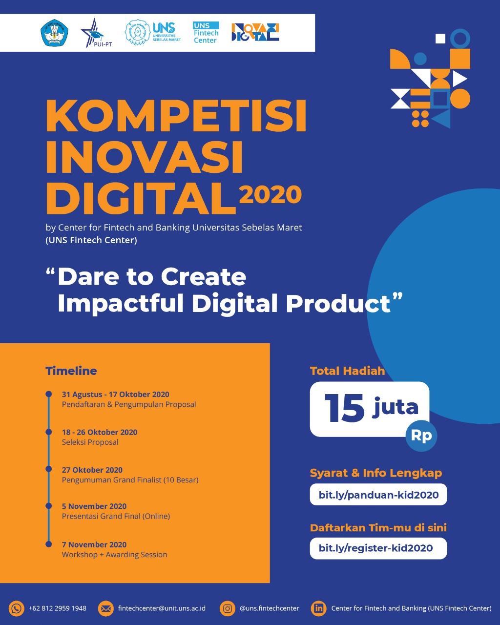 Kompetisi Inovasi Digital (KID) 2020